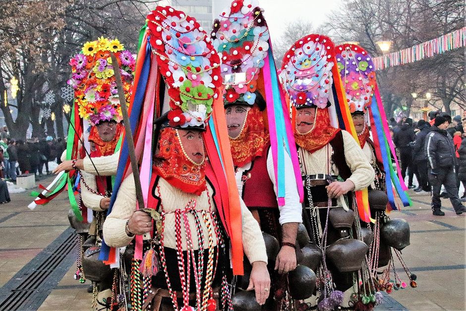 Kukeri-Gruppe Kliment / Chitalishte "Vasil Levski - 1928" Kliment